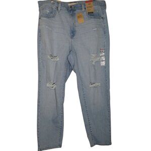 Levis Women's High-Wasted‎ Mom Jeans 16W M